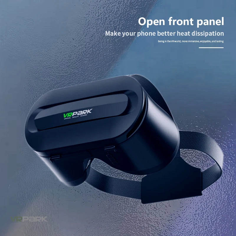 Occhiali VR Realtà virtuale Casco per telefono 3D Cuffie Lenti Occhiali Dispositivo Viar Smartphone intelligente Gioco cellulare Set di visualizzatori video mobili