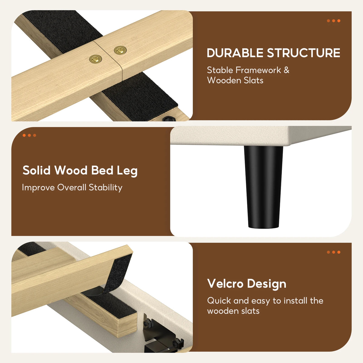 Struttura letto imbottita 140×200 cm, 160×200 cm, letto matrimoniale, stile moderno in velluto, ideale per la camera da letto.