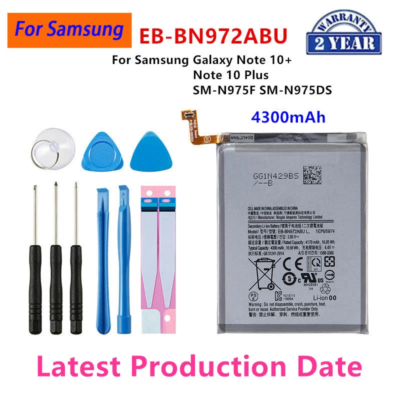 Batteria nuova di zecca per Samsung Galaxy S10 S20 S20 + S20 Ultra A90 A80 A71 A60 A51 A31 A20e A10e nota 10/10 + M30s A20S M11