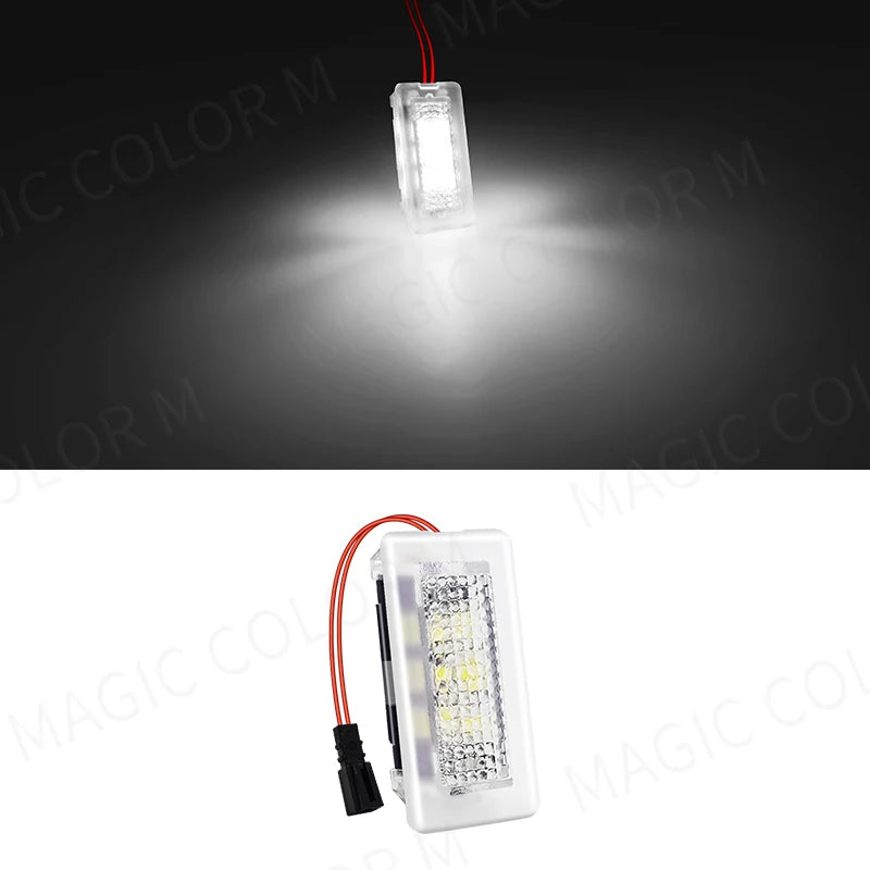 Luci per pozzetti a LED per auto per Tesla Model 3 YSX Illuminazione a LED per interni ultraluminosi Lampada decorativa per pozzanghera per porta da pavimento