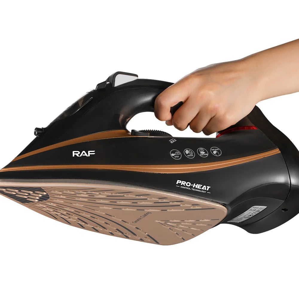 Bestseller: Ferro da Stiro Elettrico a Vapore con Spina EU 220V, Piastra in Ceramica Antiaderente, Vapore Variabile, Alta Pressione