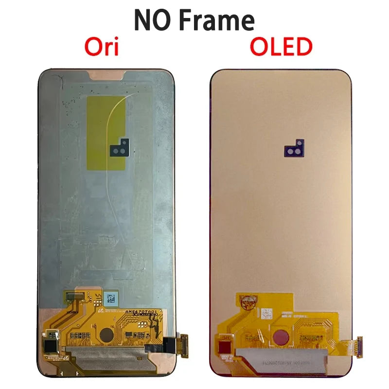 Display LCD Super AMOLED per Samsung A80 A805 A805F, gruppo digitalizzatore touchscreen con sensore di impronte digitali per Samsung A90 LCD