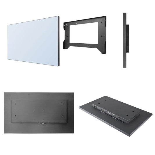 Souria 32' 4K UHD Smart Mirror Android con Schermo Touch Completo, TV LED Impermeabile per Bagno, SPA, Salone, Cucina con Sintonizzatore DTV