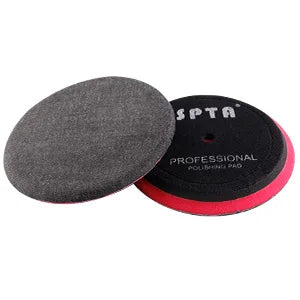 (Vendita singola) SPTA 5 pollici (125mm) Premium Denim Pad rimozione buccia d'arancia tampone per lucidatura auto per piastra di supporto lucidatrice per auto