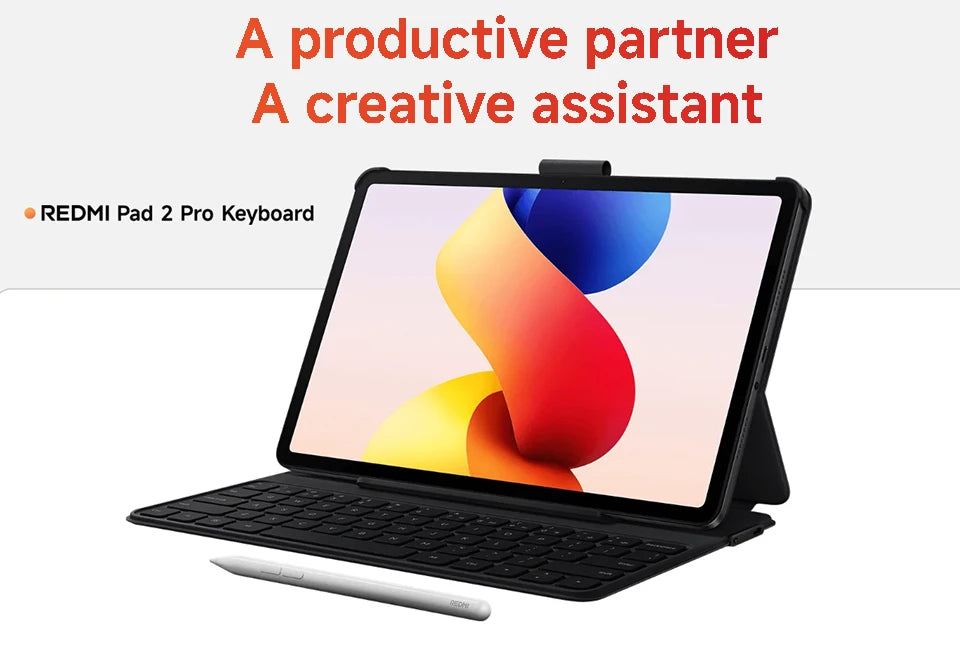 Xiaomi Redmi Pad 2 Pro Versione Globale, Tablet con Display 2.5K da 12,1", Batteria da 12000mAh, Snapdragon 7s Gen 4, Tablet Wi-Fi 6