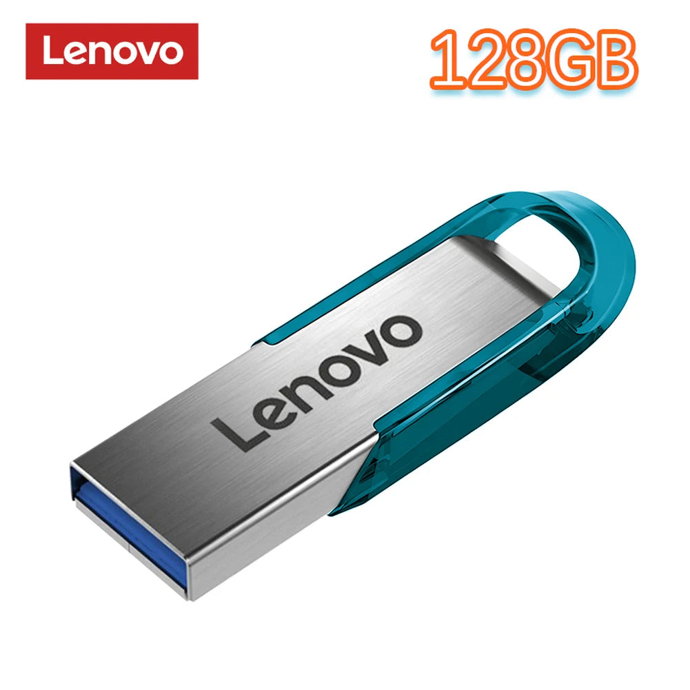 Lenovo Super Mini USB 3.0, chiavetta USB da 1 TB, 512 GB, 256 GB, 128 GB, 64 GB, ad alta velocità, per dispositivi Android e laptop.