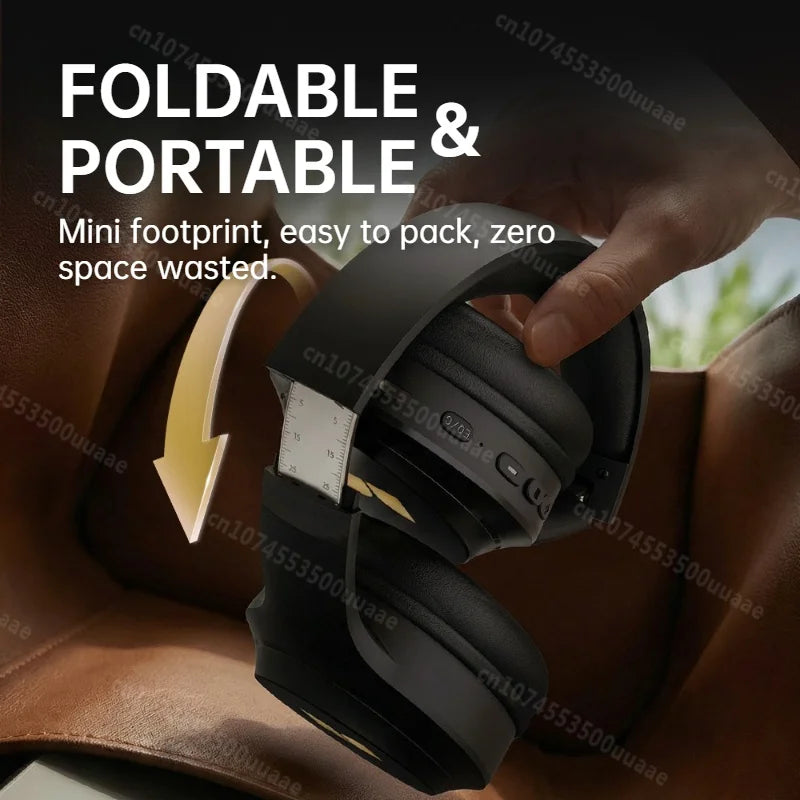 Cuffie Bluetooth 6.0 Monster N21 con Doppia Modalità EQ, Auricolari Stereo Immersivi, Pieghevoli Over-Ear, con Microfono, Cablate/Wireless