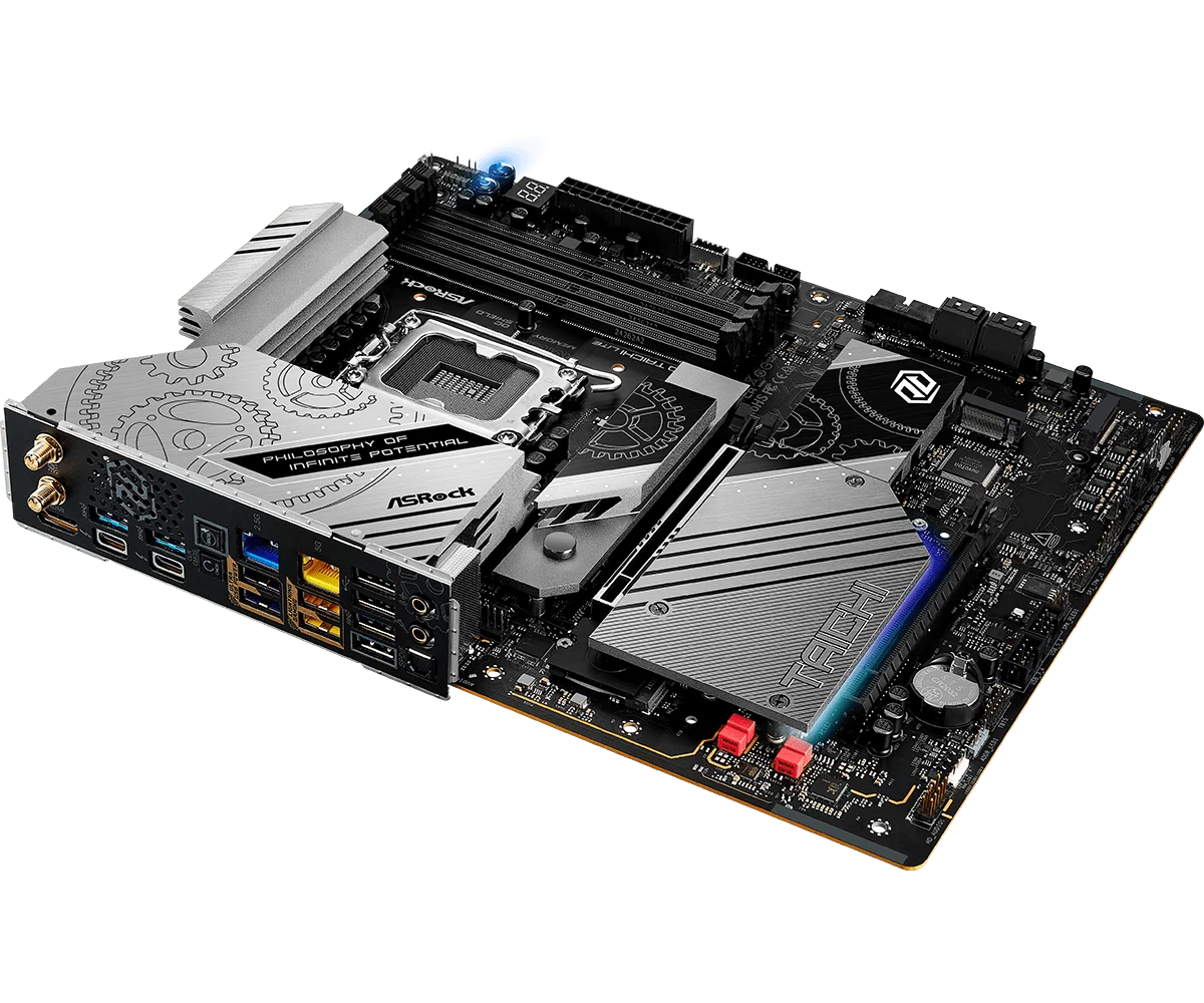 Scheda Madre MSI Z890 TAICHI LITE Intel Z890 LGA1851RL 4xDDR5 256GB ATX Supporta CPU Ultra 9-285K 7-265 5-245K 5-230F 5-225
