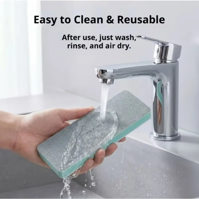 10/1PCS Spazzola per la pulizia del vetro, rimuove calcare, ideale per specchi da bagno, piastrelle della doccia, rimuove efficacemente lo sporco, strumento per la pulizia domestica