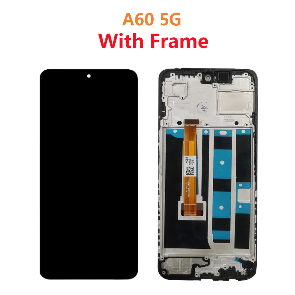 6.67 "Display LCD Per Oppo A60 4G CPH2631 A60 5G CPH2683 CPH2693 LCD Touch Screen Digitizer Pannello di Montaggio di Ricambio