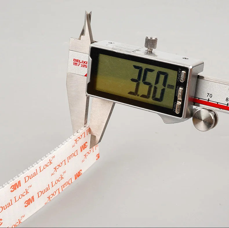Nastri 3M Sj3560 con Fibbia a Testa di Fungo e Doppia Chiusura, Chiusura a Strappo Trasparente Multifunzionale, Forte Adesione, Senza Cuciture 5/10 Pezzi