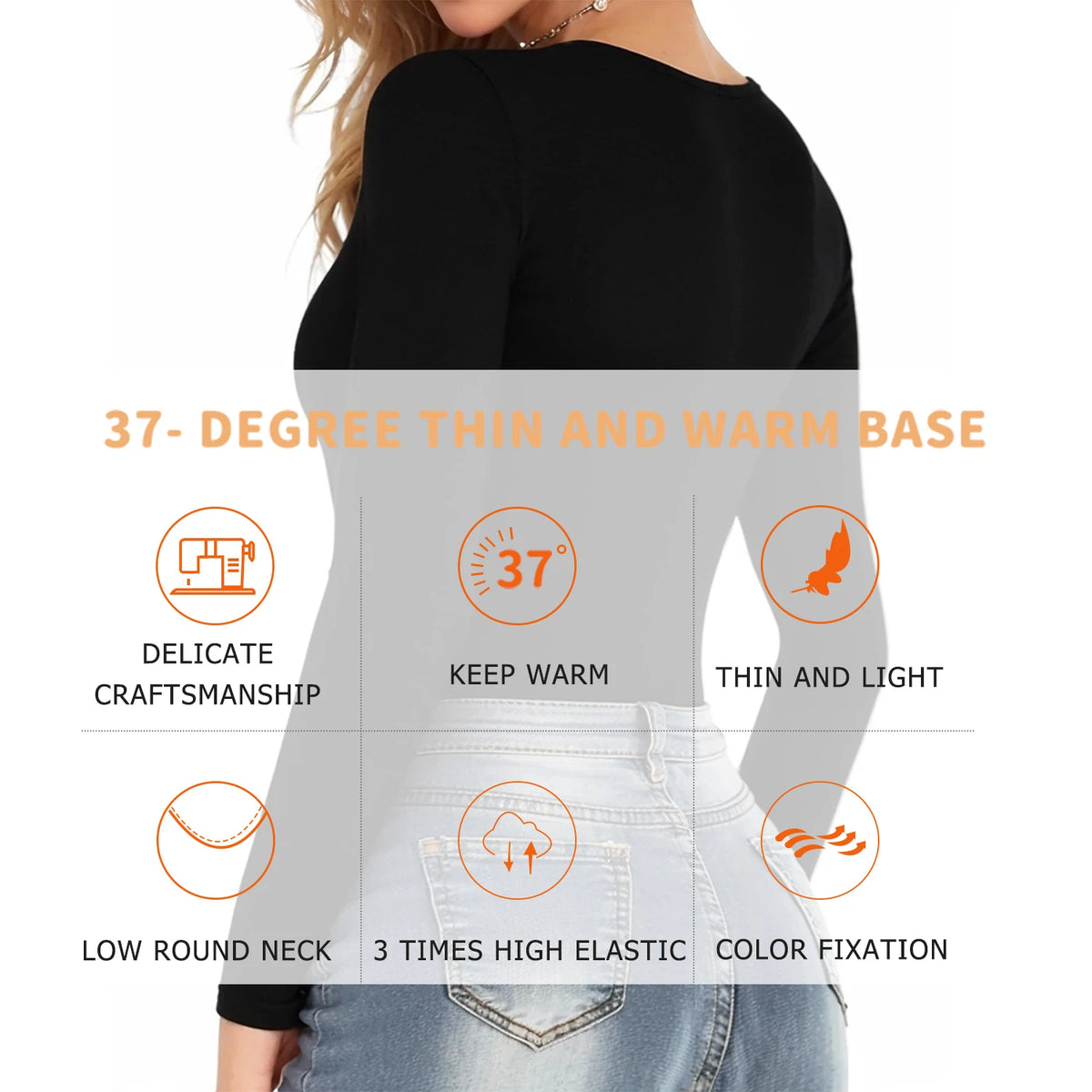 Body a maniche lunghe per donna Girocollo Shapewear Shaper Lady Sexy Going Out Top Tuta Abiti caldi femminili Autunno Inverno