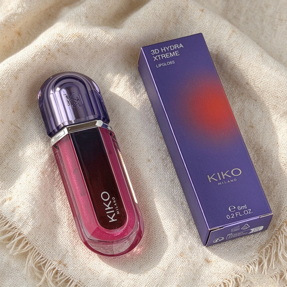 KIKO MILANO Lucidalabbra 3D Hydra Xtreme Edizione Limitata, Volumizzante, Brillantezza Effetto Specchio, Idratante e Nutriente, Non Appiccicoso
