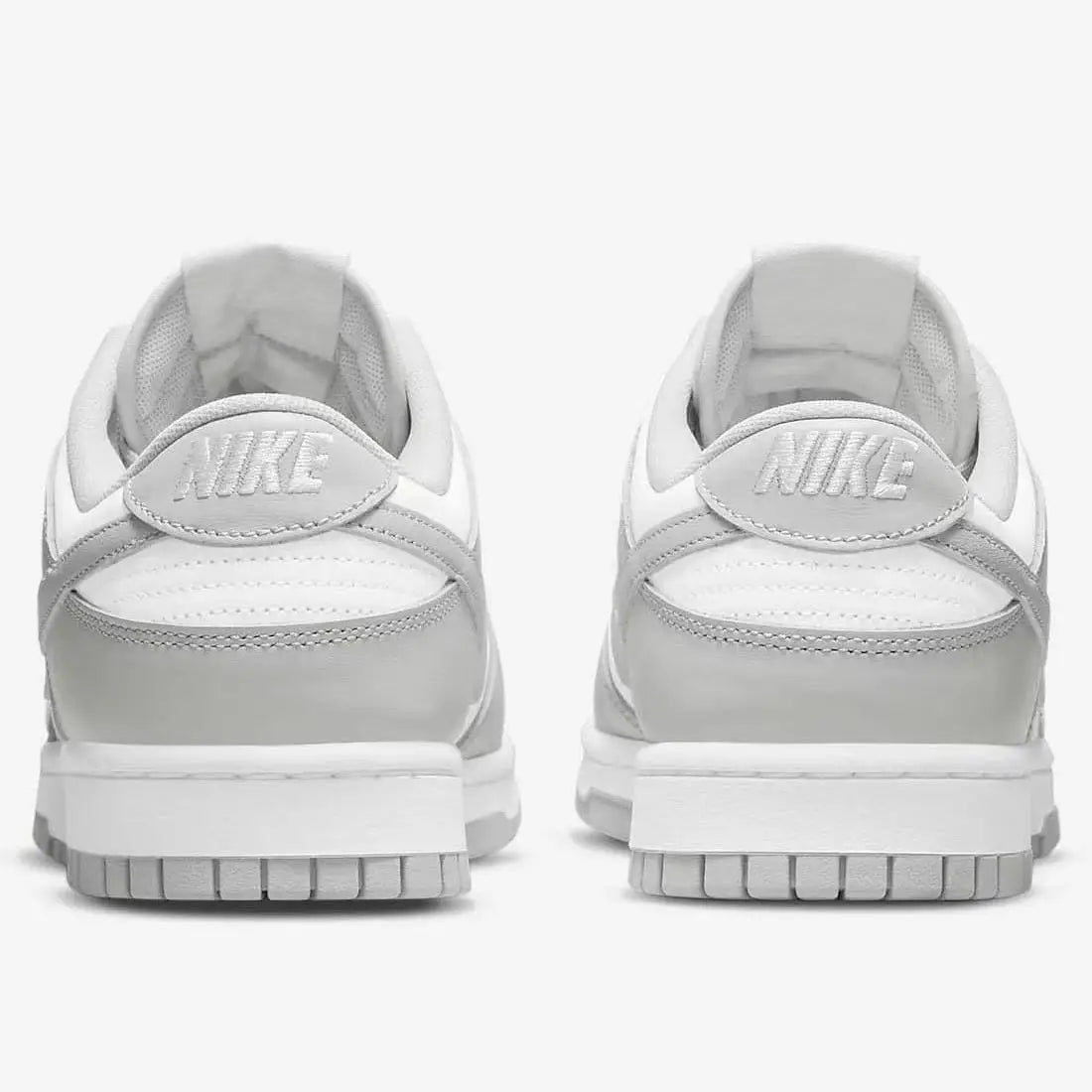 Nike Dunk Retro "Grey Fog", scarpe da ginnastica basse in stile retrò, modello da uomo, grigio e bianco, DD1391-103.
