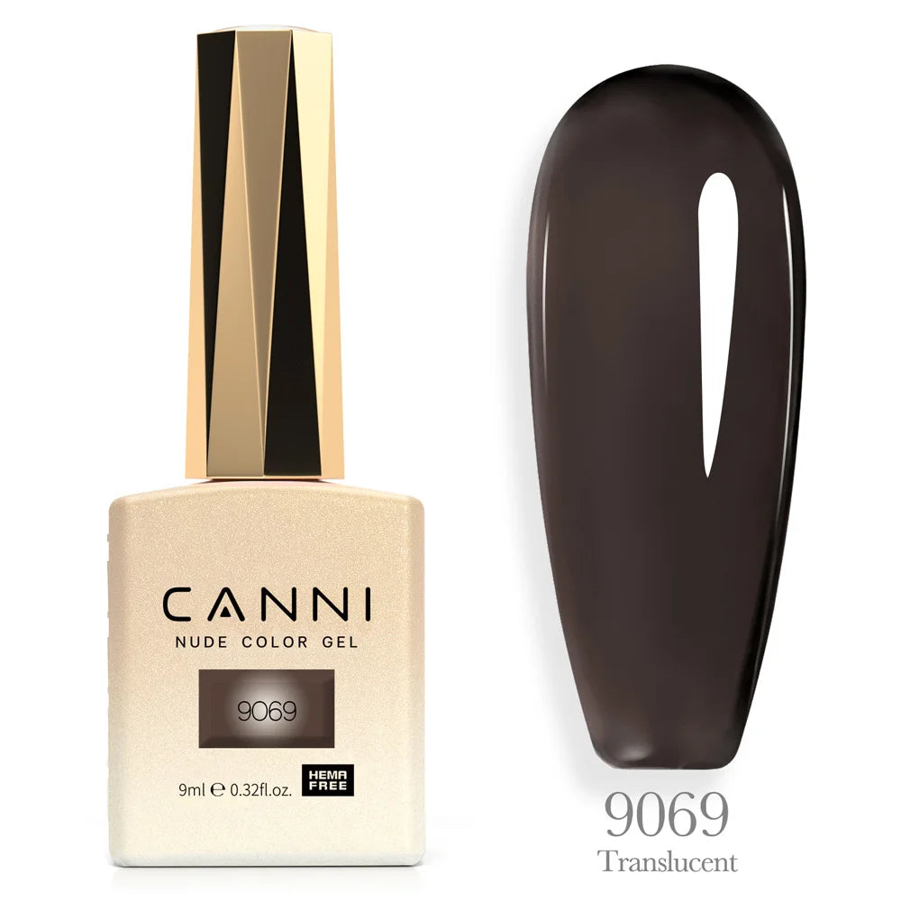 Smalto gel per unghie semipermanente senza CANNI Venalisa Hema da 9 ml Vernice gel colorata a copertura totale Diamante temperato superiore a lunga durata