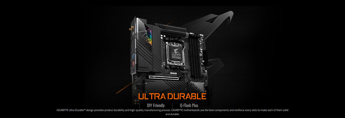 GIGABYTE B650M AORUS PRO AX Nuova Scheda Madre Micro-ATX AMD B650 DDR5 6600(OC) MHz M.2 USB3.2 192G Wi-Fi 6E Socket AM5