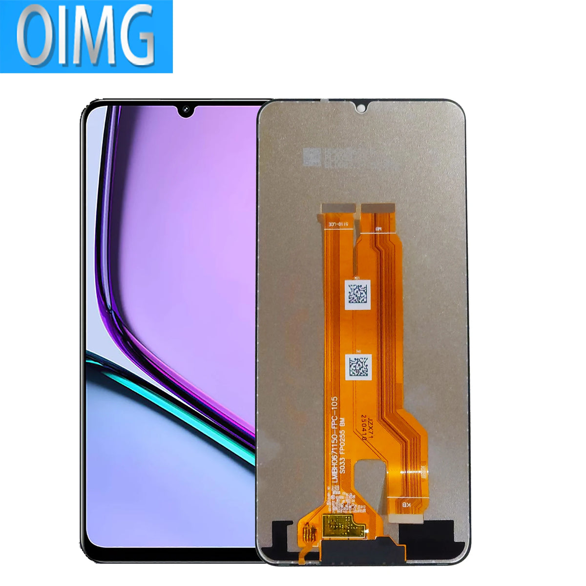 6.6 "Schermo Per OPPO Realme NOTE 60 Display LCD Originale Con Telaio Touch RMX3933 Pannello Digitizer Parti di Ricambio