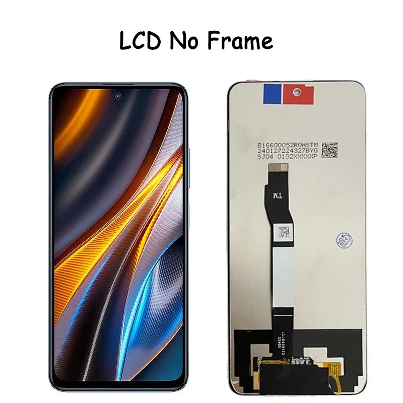 Display LCD di alta qualità da 6,6 pollici per Xiaomi POCO X4 GT 22041216G, touch screen digitalizzatore per Poco X4GT LCD con cornice