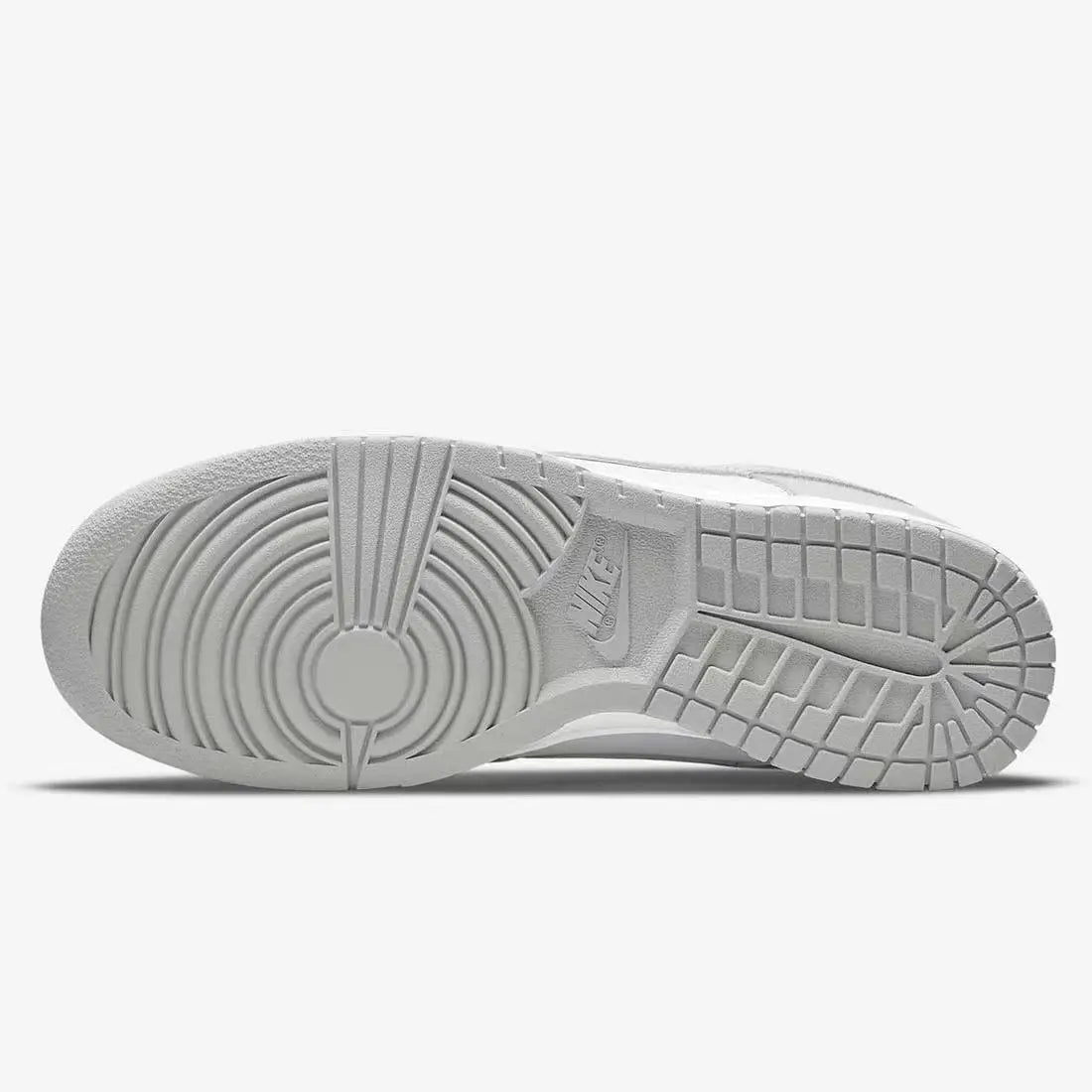 Nike Dunk Retro "Grey Fog", scarpe da ginnastica basse in stile retrò, modello da uomo, grigio e bianco, DD1391-103.