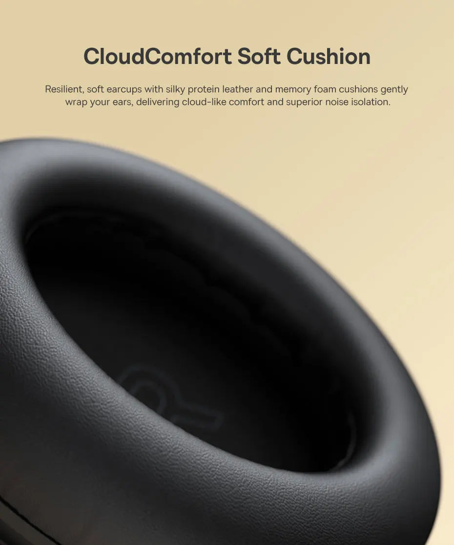 Cuffie Bluetooth Baseus Bowie MH1 con Cancellazione del Rumore 48dB, Hi-res LDAC, Cuffie Over-Ear, Auricolari Wireless