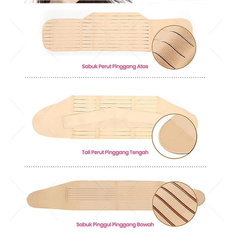 3in1 Corsetto Dopo Il Parto Fascia Pancia Donne Incinte Pancia Pancia Pancia Pelvi Cintura Avvolgente Vita Trainer Recupero Fasciatura Cinghia Body Shaper