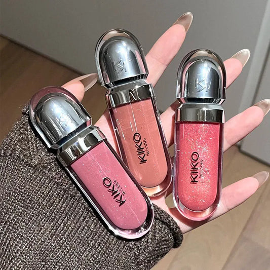 KIKO 3D Hydra Lipgloss 6ml & 3D Hydra Xtreme Lip Gloss Edizione Limitata Balsamo Labbra Idratante Combo Labbra Prodotti di Trucco di Marca
