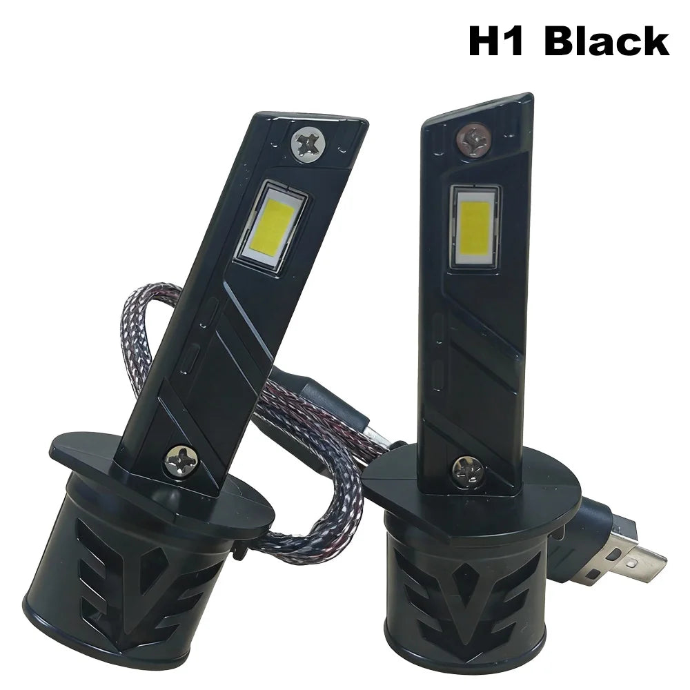 XSTORM H1 Lampadine LED Canbus 60000LM 100W H3 H7 Fari LED con Ventola H1 Turbo Lampade Fari Auto Plug & Play 6000K 12V