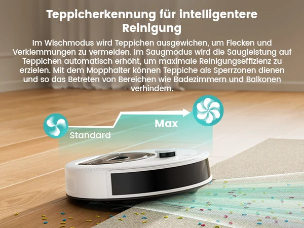LEFANT M330 Pro M330S Robot aspirapolvere con mappatura, navigazione dToF, sistema di prevenzione ostacoli PSD, aspirazione 5000Pa, Alexa/APP/WiFi