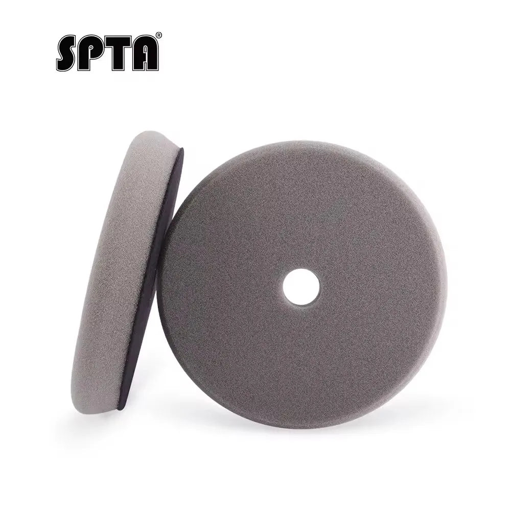 SPTA V2.0 3"(80mm)/5"(125mm)/6"(150mm) Kit tampone per lucidatura in schiuma piatta per lucidatrice per auto Composto Lucidatura Ceretta