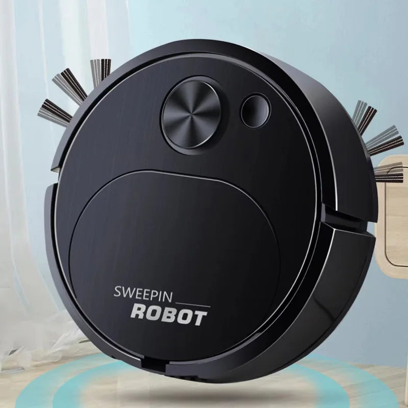 NUOVO USB Spazzare Robot Aspirapolvere Lavare 3 In 1 Smart Wireless 1500Pa Trascina Pulizia Spazzare Pavimento per Home Office