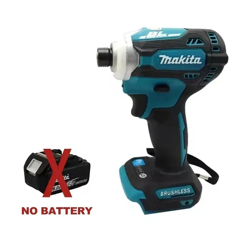 Makita DTD171 Avvitatore a Impulsi Brushless 18V, Ricaricabile, con Luce LED, Solo Corpo Macchina