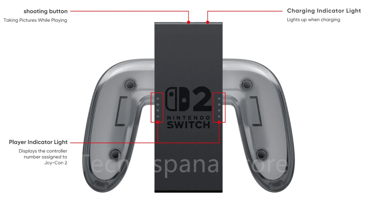 Nintendo Switch 2 Console Portatile per Videogiochi 7,9 Pollici 120 Hz con Joy-Con 2 HDR, Modalità TV Magnetica, Console Portatile