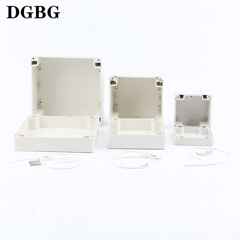 Scatola di giunzione in plastica ABS serie F Cavo a vite Scatola di giunzione impermeabile personalizzata Custodia per scatola di giunzione elettrica esterna Ip66