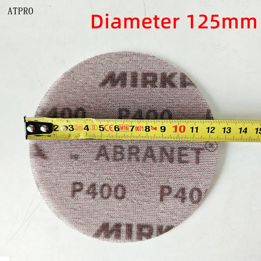 Finlandia MIRKA ABRANET Carta vetrata a rete secca senza polvere, carta vetrata a rete da 5 pollici (125 mm), ideale per la riparazione e il rifinitura della vernice