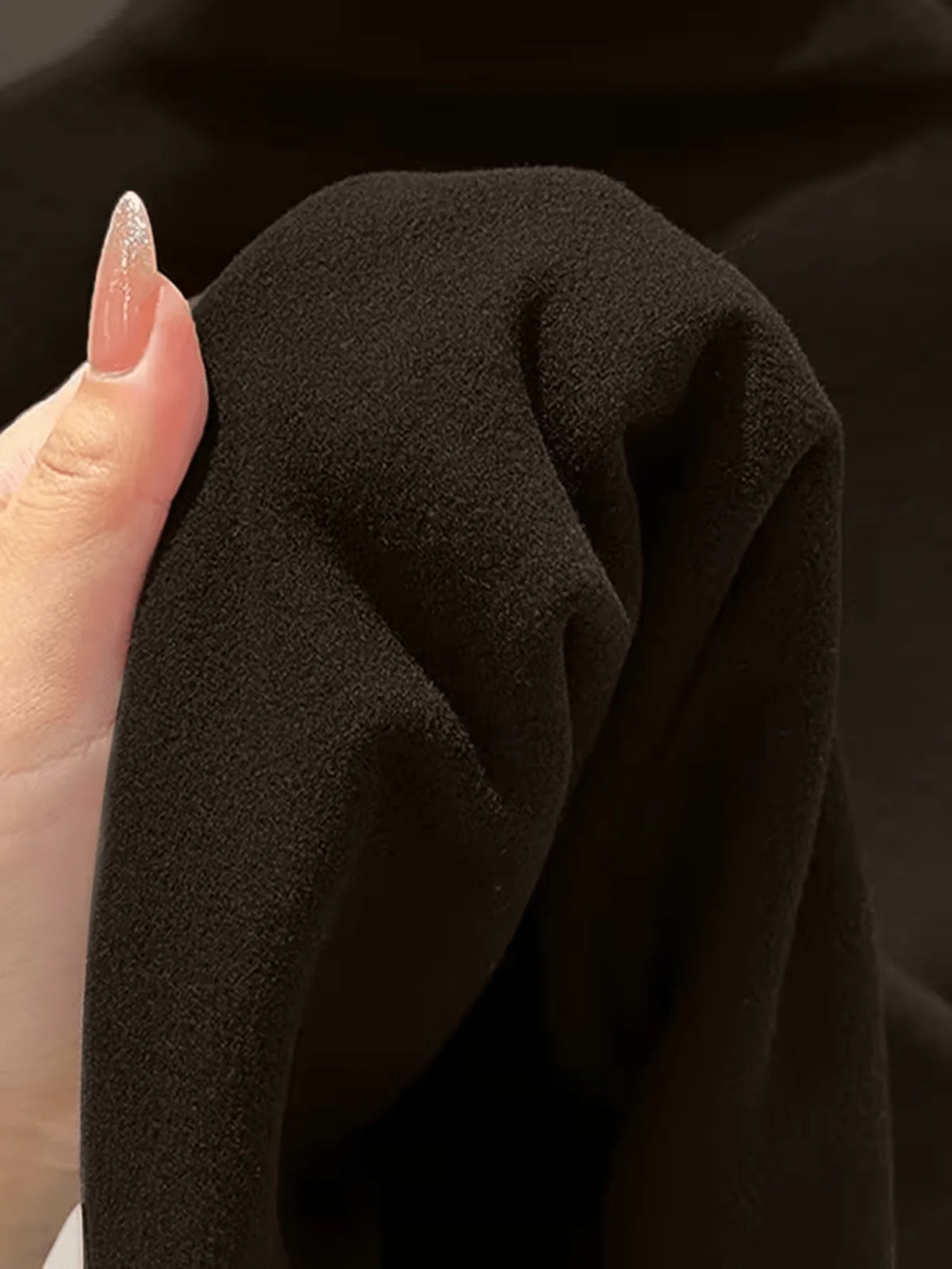 Maglia calda a maniche lunghe, aderente, in stile casual Y2K, ideale per l’autunno e l’inverno, con stampa a fiocco di neve natalizia, da indossare come strato termico, modello lungo e alla moda.