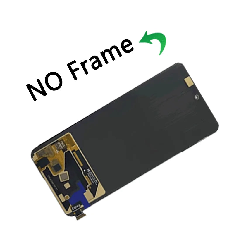 Super AMOLED Per Realme 12 + Plus 5G RMX3867 Display LCD Telaio Dello Schermo Touch Digitizer Per Realme 12 4G RMX3871 Display