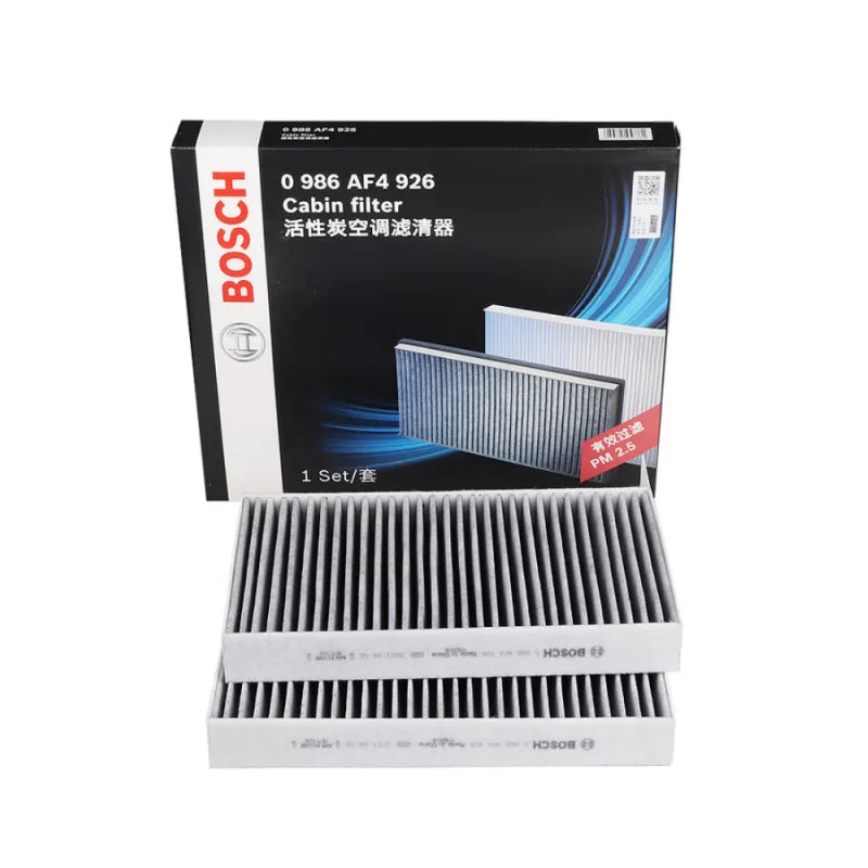 Per Tesla Model 3 Model Y EV BOSCH AF4926 1 Set Filtro Abitacolo Integrato a Carboni Attivi 【OE:110768100A 1107681-00-B】