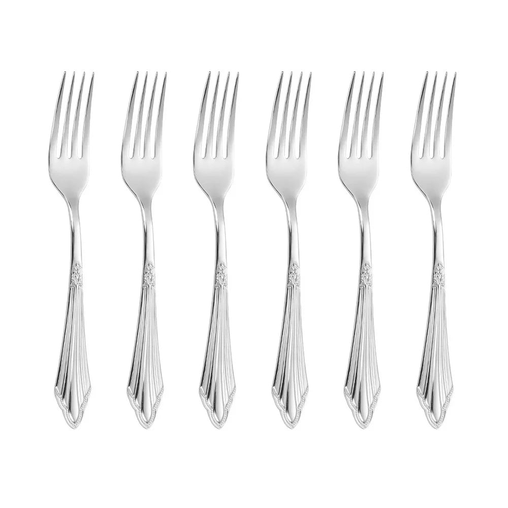 Set di 6 cucchiai da tavola da 6 cucchiai da zuppa in acciaio inossidabile Set di cucchiai da zuppa Royal 6 pezzi per cucina/casa/ristorante