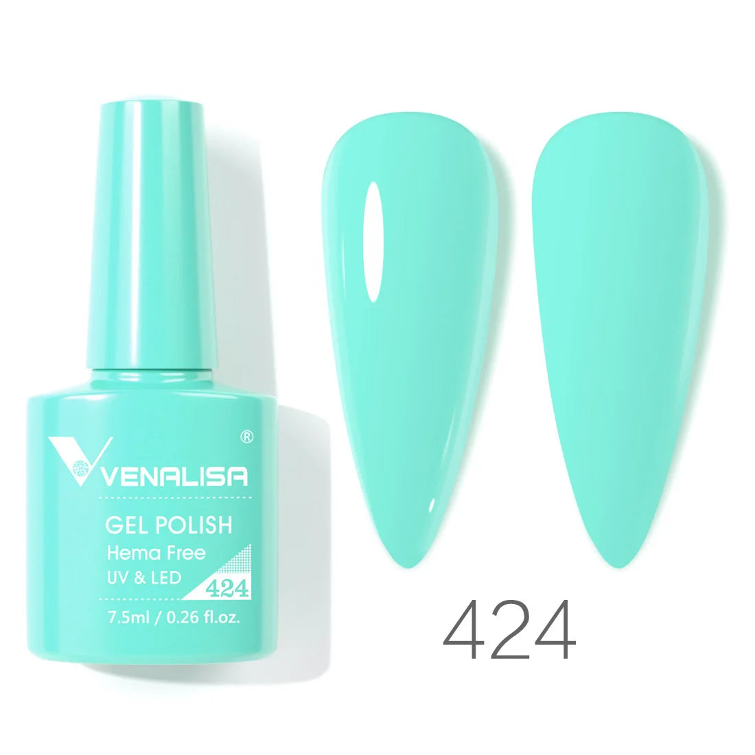 VENALISA Smalto gel per unghie da 7,5 ml Sparkle Glitter Diamante Brillante Colori estivi Semi permanente Soak off Vernice gel per unghie UV LED