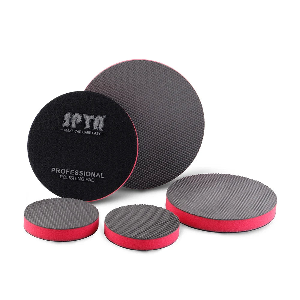SPTA 1PC 3/5/6 pollici Argilla Disco Bar Pulire Schiuma Pad Per Lavaggio Auto Lucidatura Dettagli Nuovo Strumento Kit di Dettagli