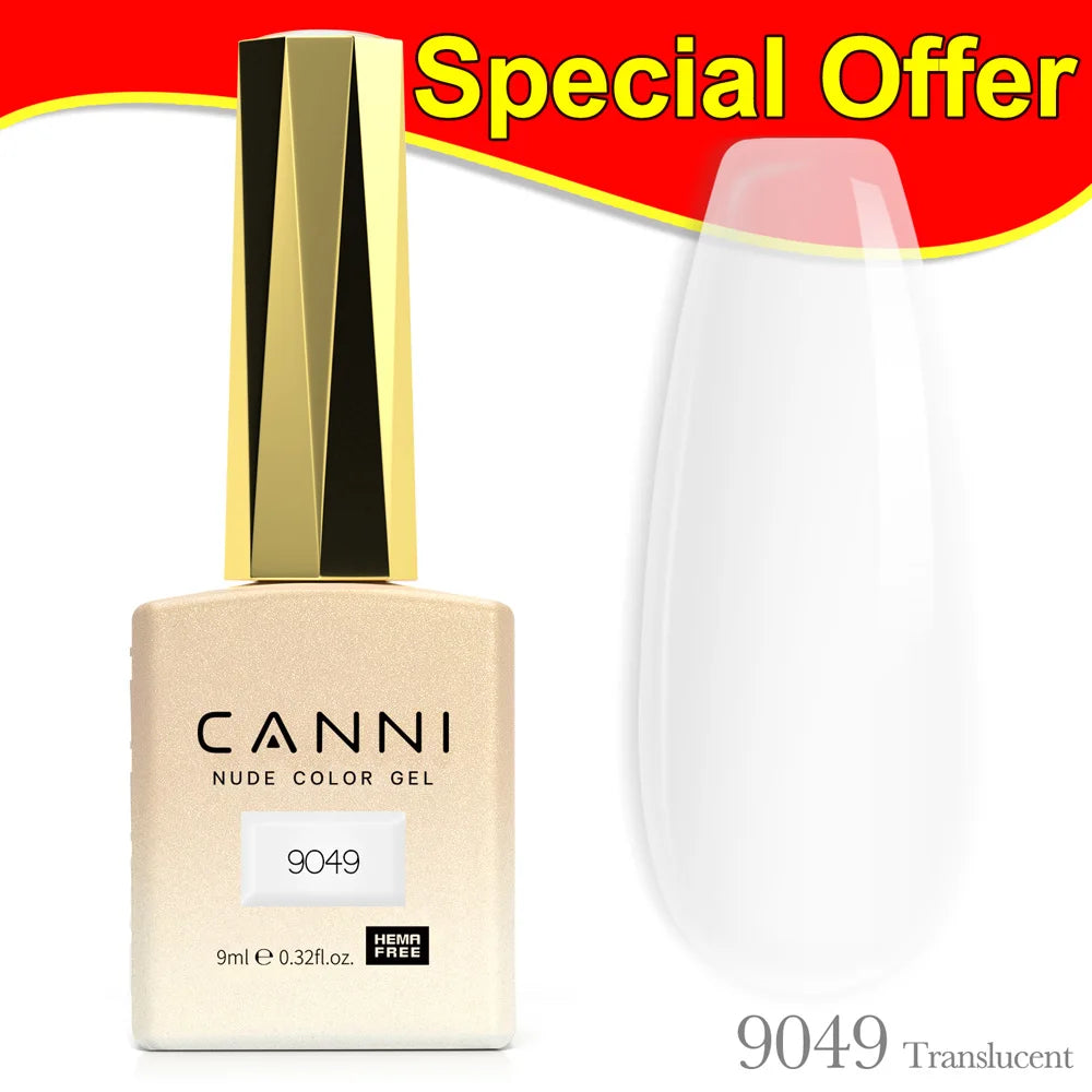 Smalto gel per unghie semipermanente senza CANNI Venalisa Hema da 9 ml Vernice gel colorata a copertura totale Diamante temperato superiore a lunga durata
