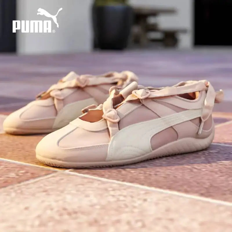 x PUMA The Powerpuff Girls Nuove Sneakers Estive da Donna con Fiocco Decorativo Scarpe Sportive Casual 408102-01
