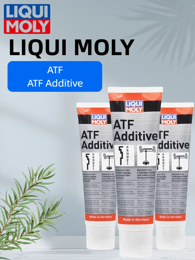 LIQUI MOLY ATF Additive 5135 Sigillante e Condizionatore Anti-Perdita per Trasmissione Automatica, Servosterzo e Olio Ingranaggi ATF
