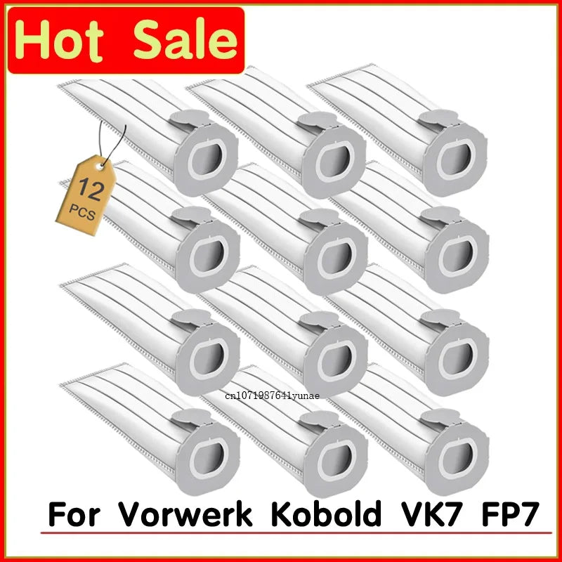 Kit sacchetto per la polvere compatibile per Vorwerk Kobold VK7 FP7 Accessori per sacchetti per aspirapolvere Filtri Pezzi di ricambio