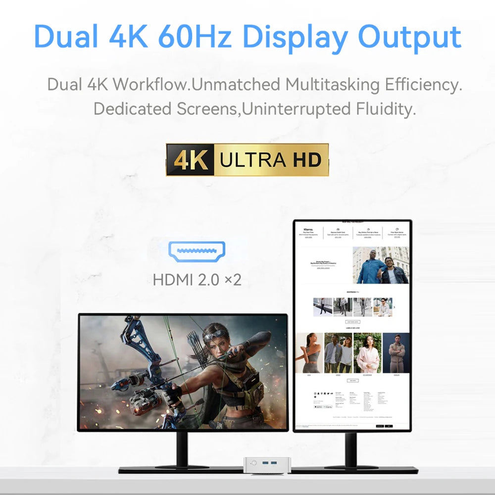 Mini PC Mllse M5 Processore Intel Core I5-8257U 16Gb Ram Ddr4 512Gb Ssd Wifi 6 Bluetooth 5.3 Win 11 Pro