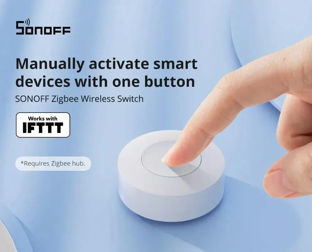 SONOFF SNZB-01P SNZB 01P Sonoff Interruttore wireless Zigbee Interruttore di scena Controllo bidirezionale con TX Ultimate Interruttore a parete Scena intelligente