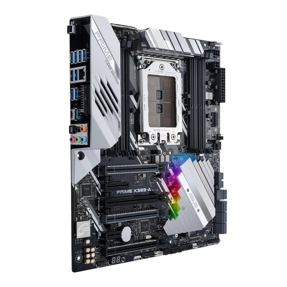 Scheda madre ASUS PRIME X399-A AMD X399 Socket TR4 DDR4 128GB M.2 U.2 EATX 4×PCI-E X16 supporta Ryzen 1950X 2970WX 2990WX 1920X