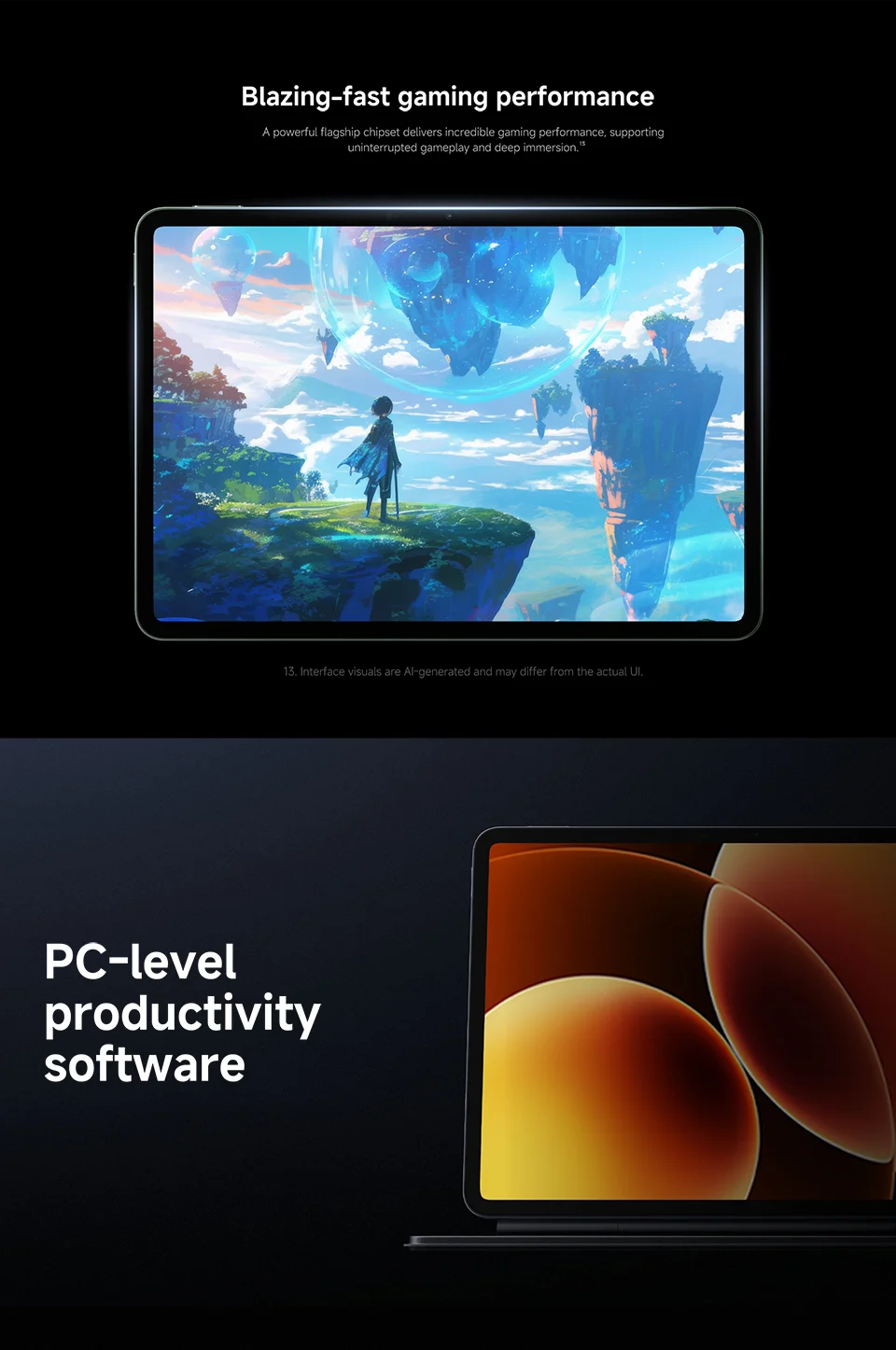 Xiaomi Pad 8 Versione Globale, Tablet con Display LCD da 11.2 Pollici 3.2K 144Hz, Snapdragon ® Mi Pad con Fotocamera da 3MP di 8a Generazione e Batteria da 9200mAh