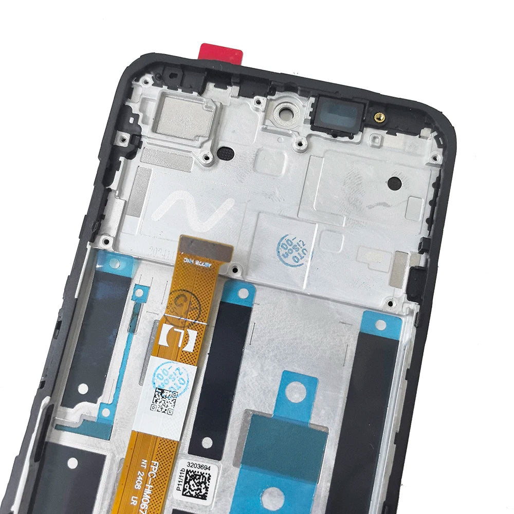 Per Realme 14x RMX3943 Schermo LCD Per Oppo Realme 14x RMX5020 Display LCD Schermo Touch Panel Digitizer Con Telaio di Montaggio
