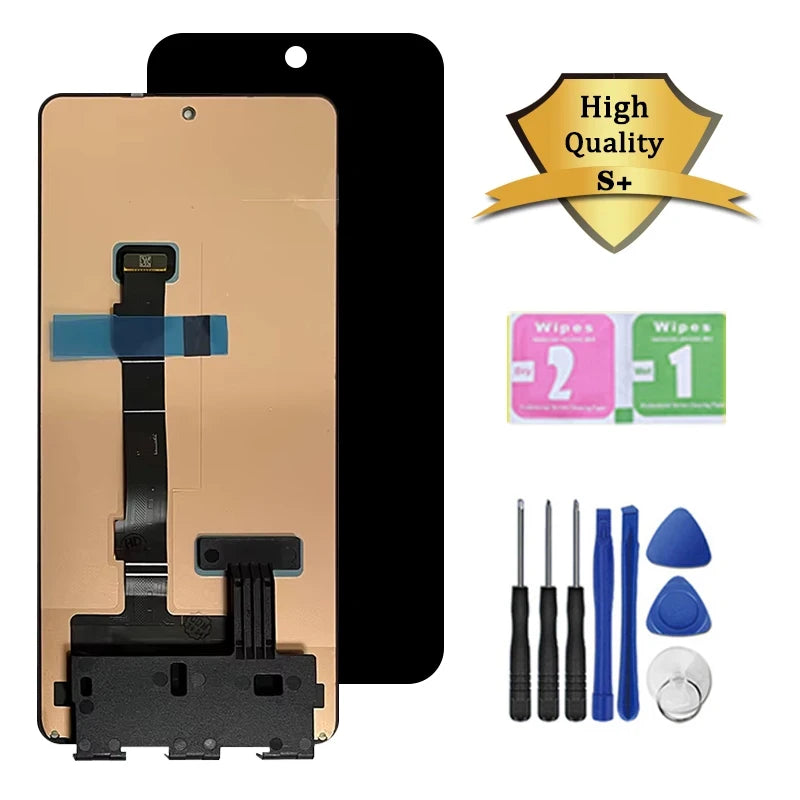 Display AMOLED per Redmi Note 12 Pro+ 12Pro Plus, per Xiaomi Redmi Note 12 Pro 5G 22101316C, Schermo LCD con Touch Screen e Digitalizzatore